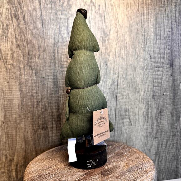 Fabric Christmas Tree with Bells Home Holiday Decor Gift NEW FAST Ship Boho - Picture 6 of 9